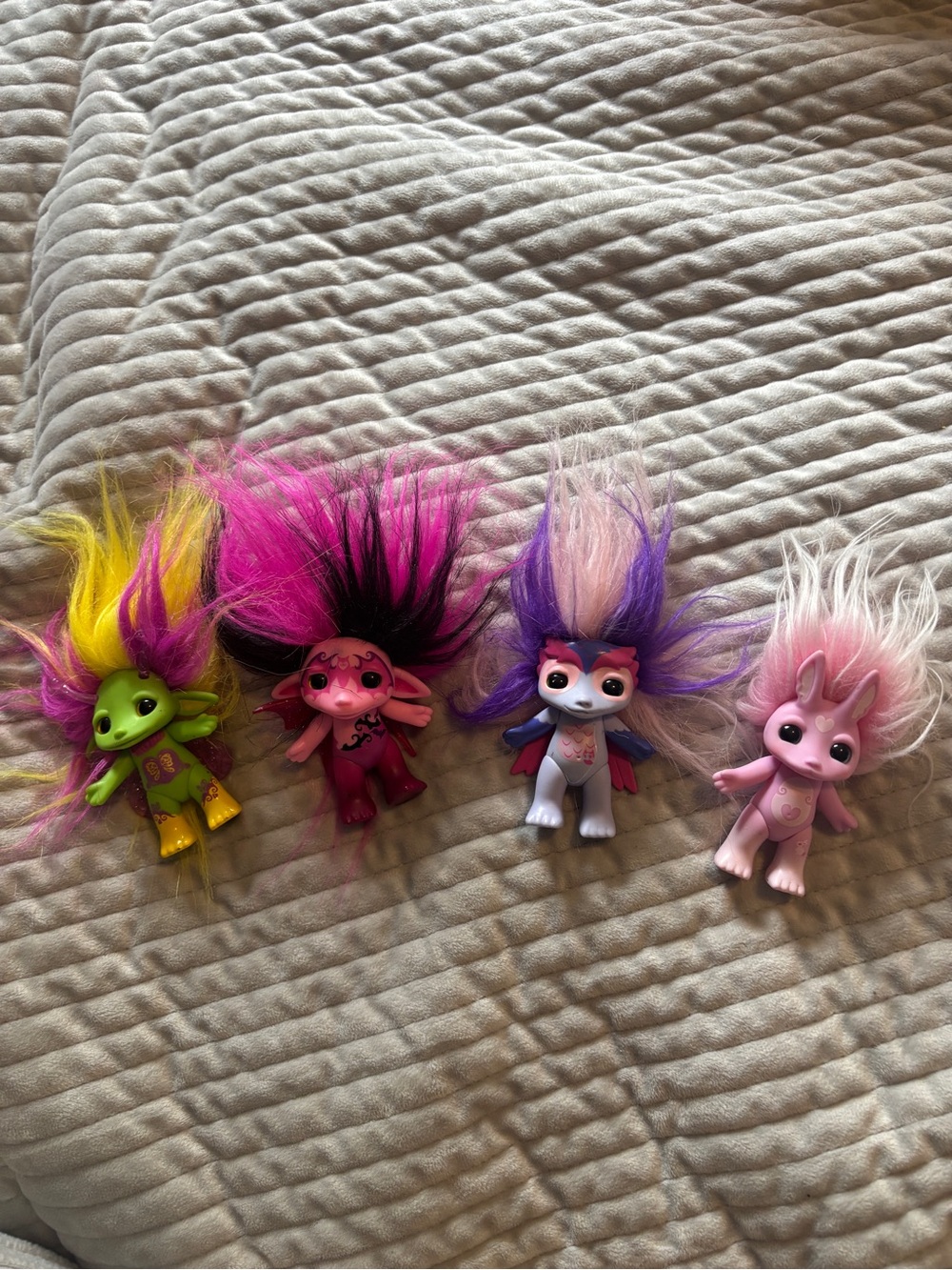 The Zelfs 4 Figure Lot Buddykins Vampula Owlmanda Sugar Bunny